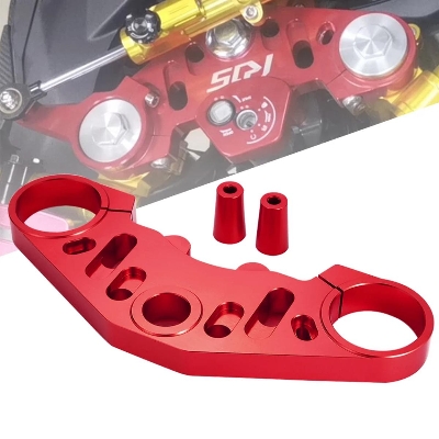 Picture of Yamaha YZF R15 V3 2017 2018 2019 2020 Motorcycle Accessories Top Triple Clamp Upper Fork Holder Panel Protection Link Plate