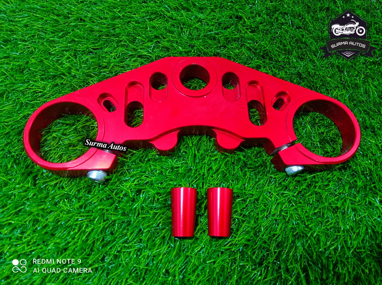 Picture of Yamaha YZF R15 V3 2017 2018 2019 2020 Motorcycle Accessories Top Triple Clamp Upper Fork Holder Panel Protection Link Plate