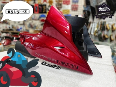 Picture of RTR+Gixxer+FZ-S Motorcycle Engine Guard (Red Color)