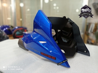 Picture of RTR+Gixxer+FZ-S Motorcycle Engine Guard (Glossy Blue Color)