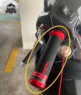 Picture of RCB RUBBER HANDLE GRIP (Red)