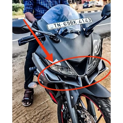 Picture of Motorcycle Front Winglet For YAMAHA R15 V2 V3