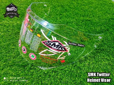 Picture of Smk Twister Helmet Visor - Transparent