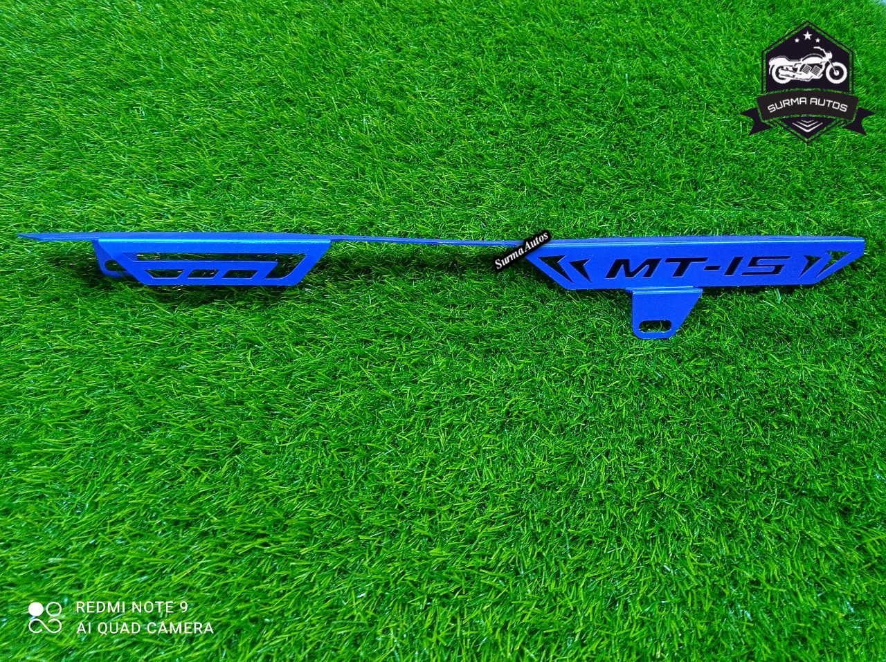 Picture of CAC Aluminium Chain Cover Trim Panel Protective Cover For Yamaha MT15 Motorcycle