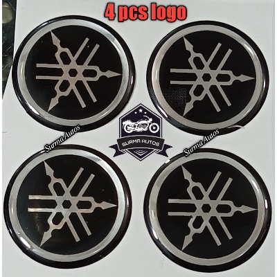 Picture of 4 pcs YAMAHA Bike Logo Ambush Sticker ( Medium Size )