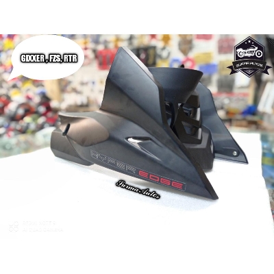 Picture of RTR + Gixxer + FZ-S Motorcycle Engine Guard Full Set ( Matt Black )