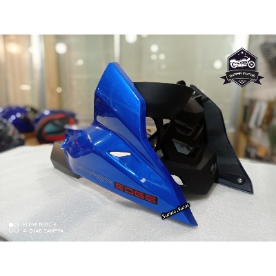 Picture of RTR + Gixxer + FZ-S Motorcycle Engine Guard Full Set ( Glossy Blue )