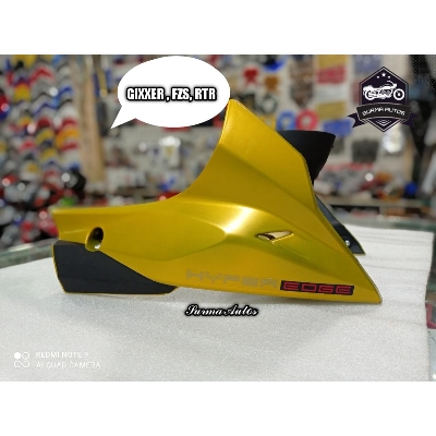 Picture of RTR + Gixxer + FZ-S Motorcycle Engine Guard Full Set ( Yellow )
