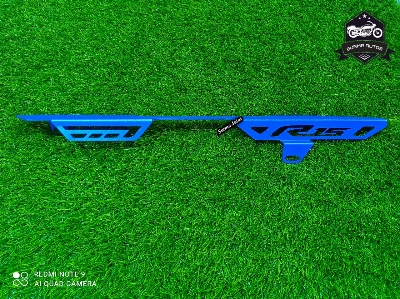 Picture of Chain Cover Trim Panel Protective Cover For Yamaha R15 V3 Motorcycle (Blue)