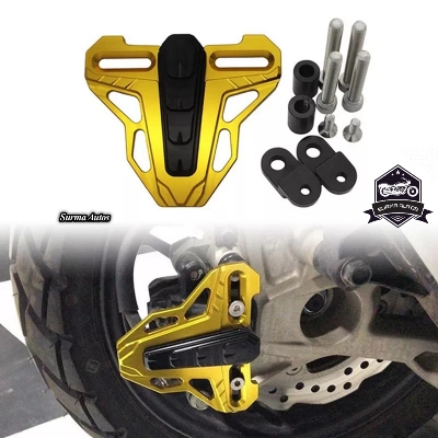 Picture of Universal Motorcycle Front Rear Disc Brake Pump Cover Guard
