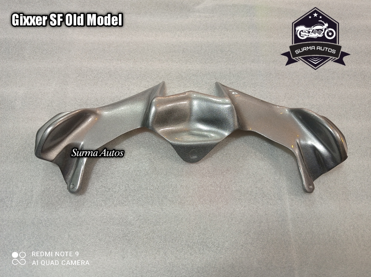 Picture of Motorcycle Front Winglet For Gixxer SF Old Model (Silver)