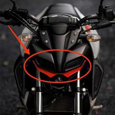 Picture of Motorcycle Front Winglet For Yamaha MT15 (Red)