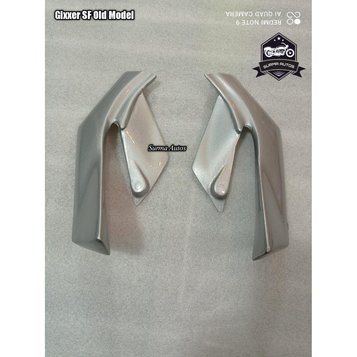 Picture of Motorcycle Front Winglet For Gixxer SF Old Model (Silver)