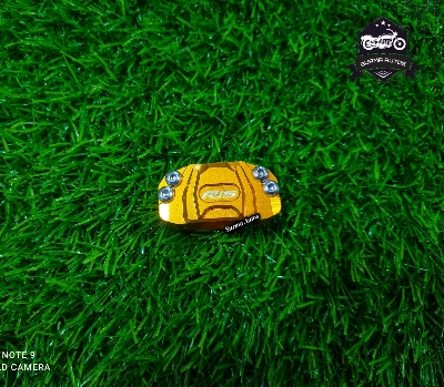 Picture of YAMAHA R15 V3 / R15M V4 Indonesian Motorcycle Key Cover GOLD COLOR