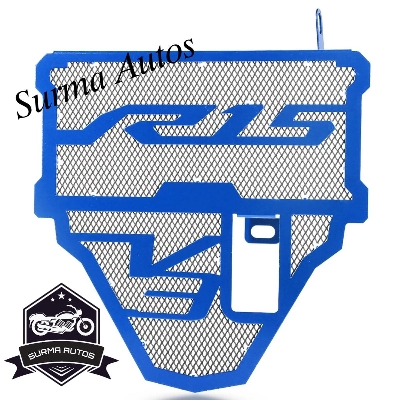 Picture of Motorcycle Accessories Radiator Grille Guard Cover Water Tank Net Protection FOR YAMAHA R15 V3 R15V3 2017 2018 2019 2020 2021 ( Blue Color )