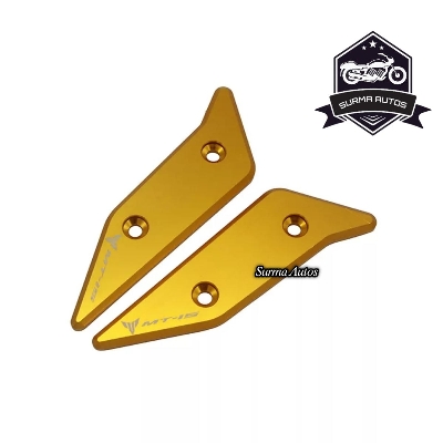 Picture of YAMAHA MT-15 MT15 2018-2020 Body Front Decorative Aluminum Alloy Head Cover ( Gold Color )