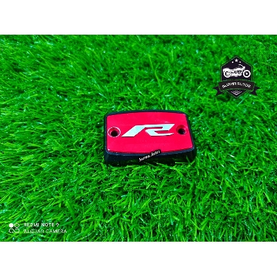 Picture of Motorcycle CNC Aluminum Rear Brake Fluid Reservoir Cap Cover For YAMAHA R15 V3 & V4 Indian ( Red Color )