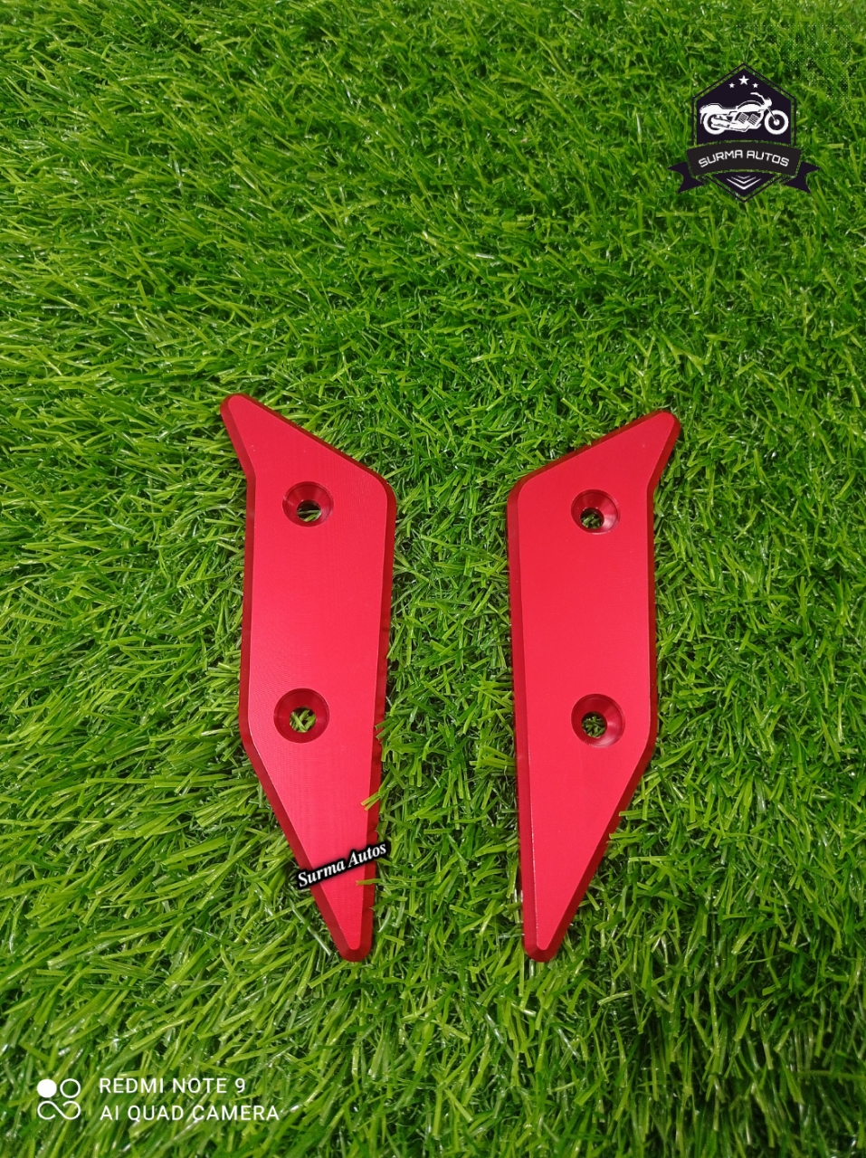 Picture of YAMAHA MT-15 MT15 2018-2020 Body Front Decorative Aluminum Alloy Head Cover ( Red Color )