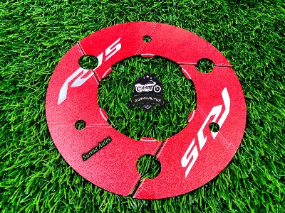 Picture of Motorcycle Rear Sprocket Cover Aluminum Rear Wheel Transmission Pulley Gear Decoration for YAMAHA R15 V3 ( Red Color )