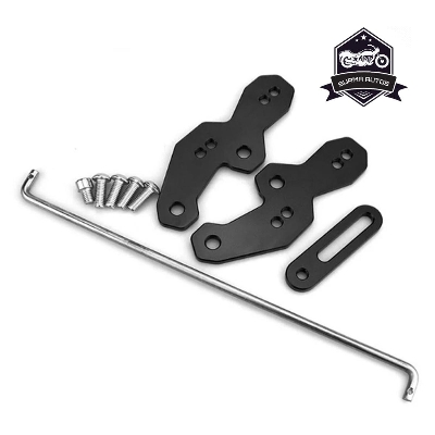 Picture of Motorcycle Modified Accessories CNC Aluminum Pedal Back Raise Shift Foot Pad Bracket Cover For YAMAHA R15 V3 ( Black Color )