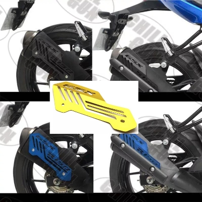 Picture of Exhaust Cover Muffler Guard Heat Guard Cover Protector For GSX-R ( Gold Color )