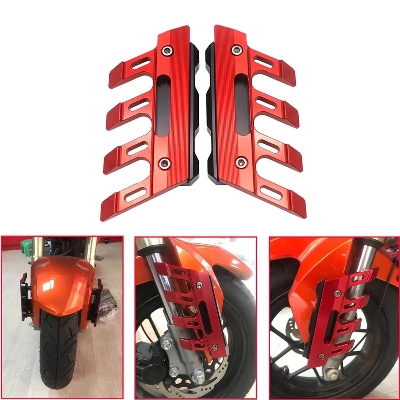 Picture of Motorcycle Accessories Front Brake Disc Caliper Protector Cover For YAMAHA R15 V3 V4 ( Red Color )