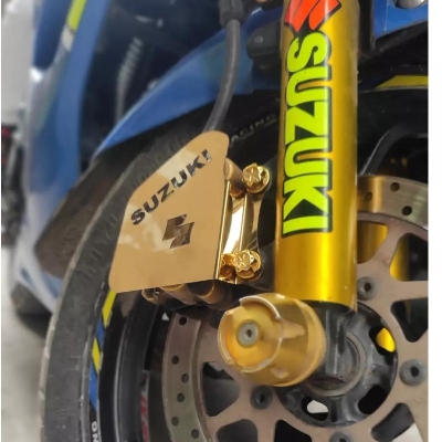 Picture of GIXXER Motorcycle Hydraulic Cover Golden Color