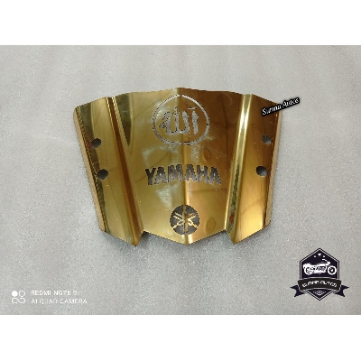 Picture of YAMAHA FZ-S Motorcycle Windsheld Golden Color