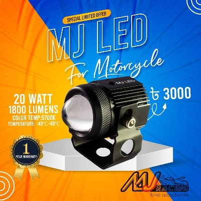 Picture of MJ LED FOG LIGHT TWIN COLOR-WHITE/YELLOW ( 2 pcs )