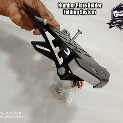 Picture of R15 V3 V4 Motorcylce Tail Tidy Fender Eliminator License Plate Bracket Mount Accessories FOR YAMAHA R15 V3 ( Black Color )