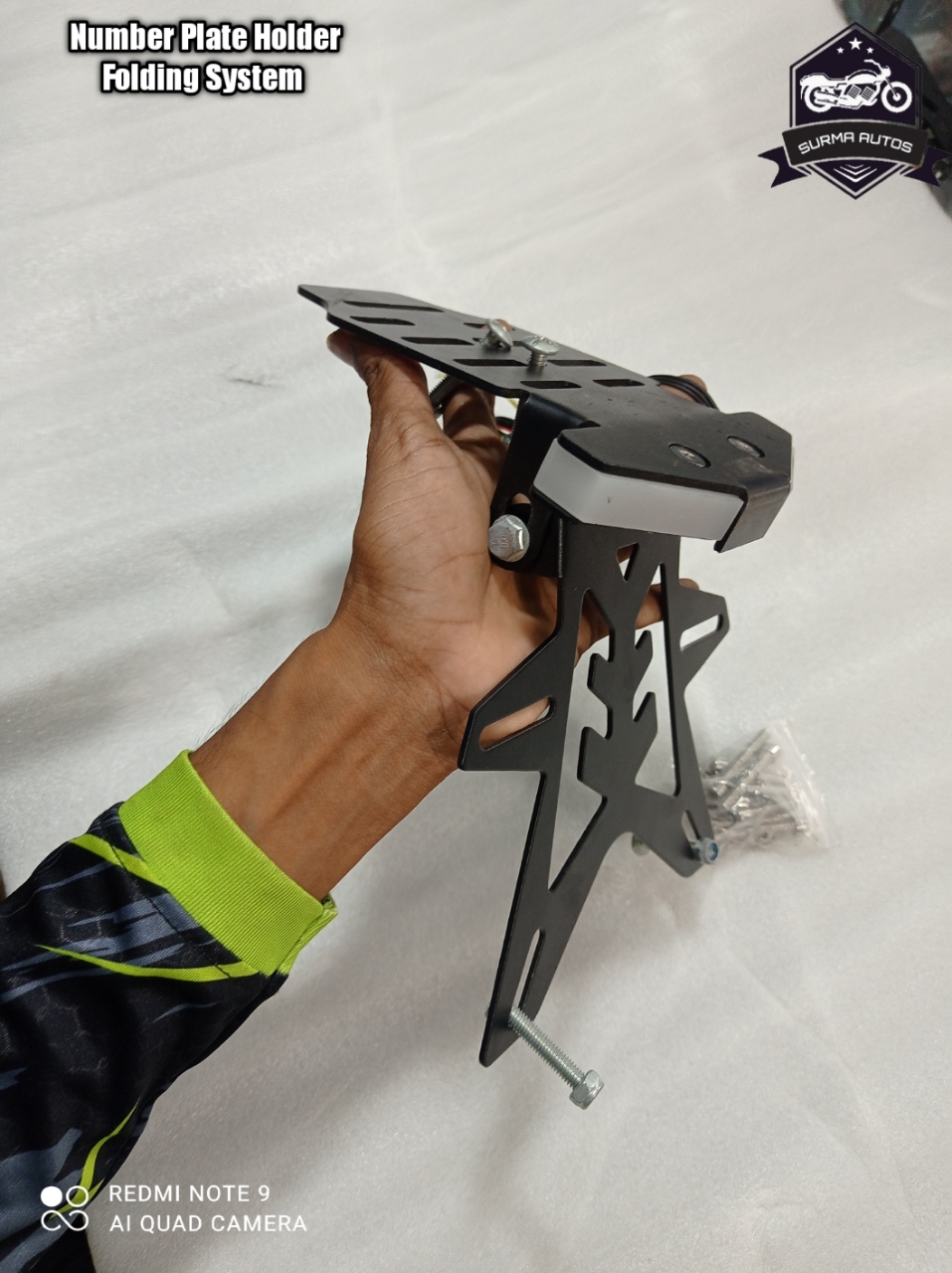 Picture of R15 V3 V4 Motorcylce Tail Tidy Fender Eliminator License Plate Bracket Mount Accessories FOR YAMAHA R15 V3 ( Black Color )