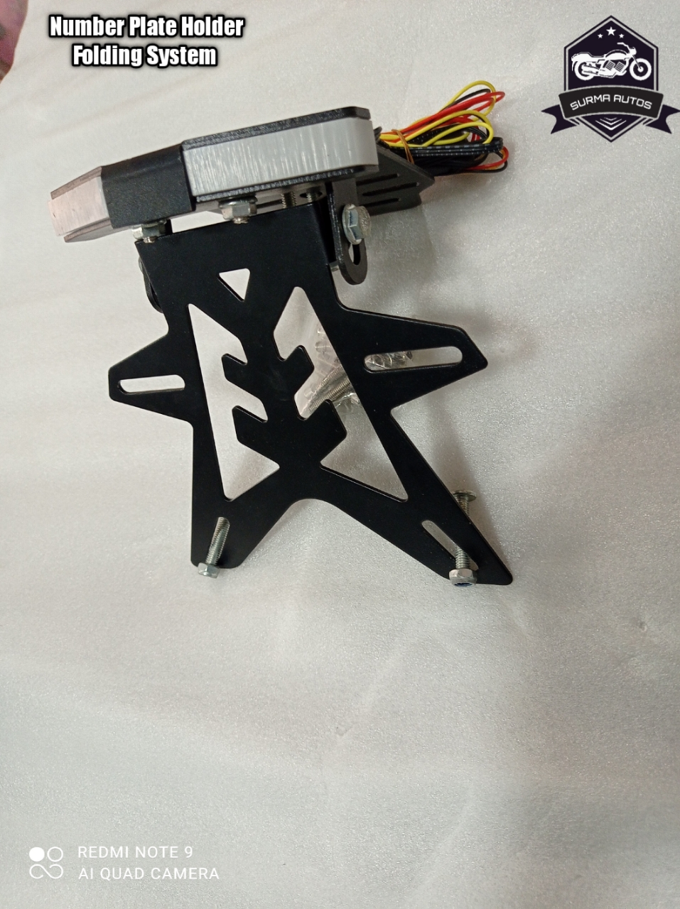 Picture of R15 V3 V4 Motorcylce Tail Tidy Fender Eliminator License Plate Bracket Mount Accessories FOR YAMAHA R15 V3 ( Black Color )