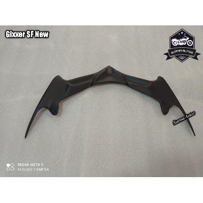 Picture of Motorcycle Front Winglet For SUZUKI Gixxer SF New Model (Matt Black)
