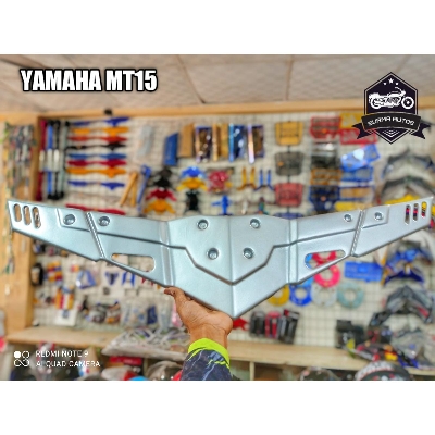 Picture of YAMAHA MT-15 Windshield Meter Visor Hand Guard (Silver)
