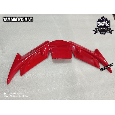 Picture of Motorcycle Front Winglet For YAMAHA R15M V4 Long Winglet (Red)