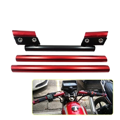 Picture of Motorcycle 3 Part Motified Handle Bar (Red Color)