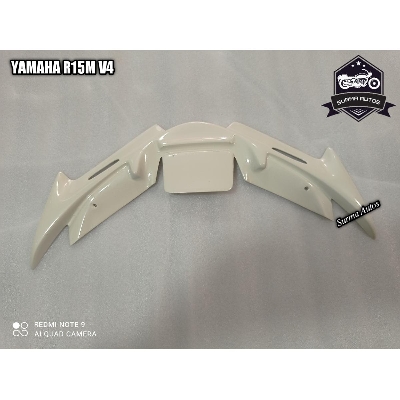 Picture of Motorcycle Front Winglet For YAMAHA R15M V4 Long Winglet (White)