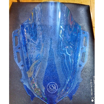 Picture of Motorcycle Windshield Windscreen Compatible for YAMAHA R15M V4 (Blue)