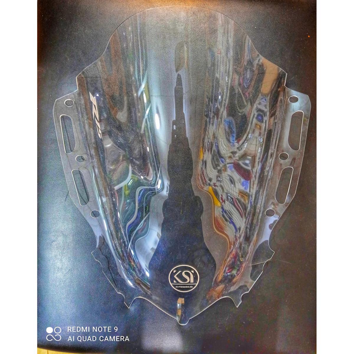 Picture of Motorcycle Windshield Windscreen Compatible for YAMAHA R15M V4 (White)