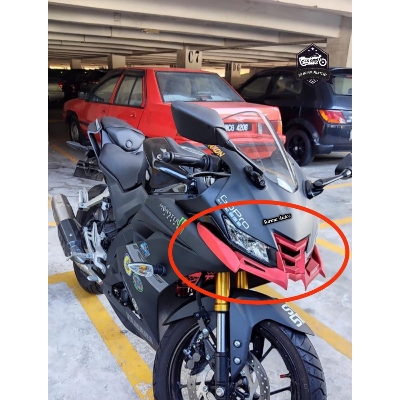 Picture of Motorcycle Front Winglet For YAMAHA R15 V3 Long New Winglet