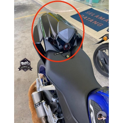 Picture of Motorcycle Seat Back Cover Rear Pillion Passenger Cowl Fairing For Yamaha R15 V3