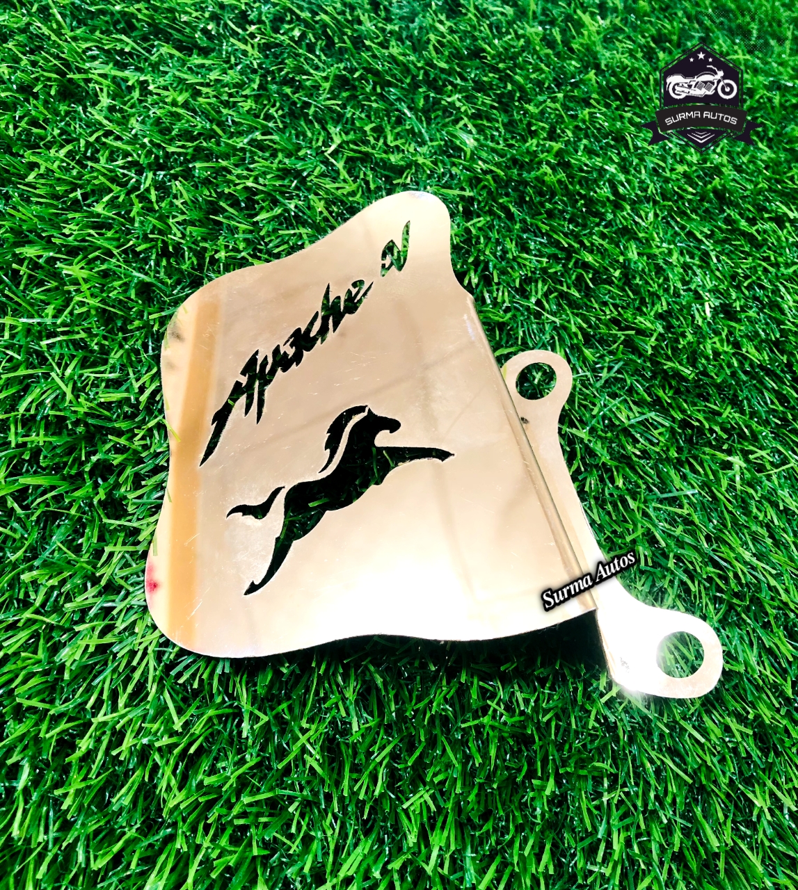 Picture of Apache 4V Motorcycle Hydraulic Cover Golden Color