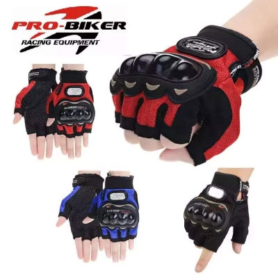 Picture of ProBiker Motorcycle Half-finger Gloves Breathable Racing Street Motorbike Summer Man / Women Gloves Gloves All Season
