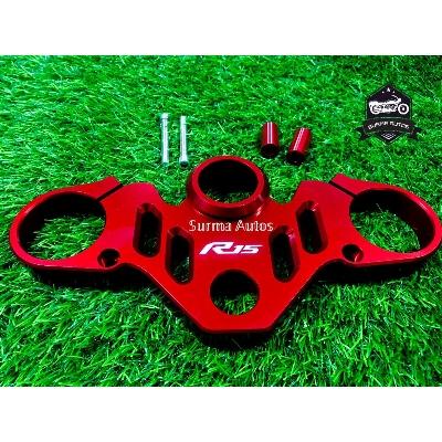 Picture of Motorcycle Accessories Top Triple Clamp Upper Fork Holder Panel Protection Link Plate For YAMAHA R15M V4 indian