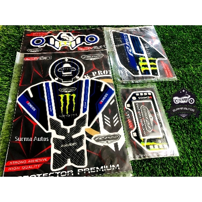 Picture of 1Set Multicolor Resin Embossed Sticker Tank Pad Motorcycle Accessories for Yamaha r15M r15 v4 R15