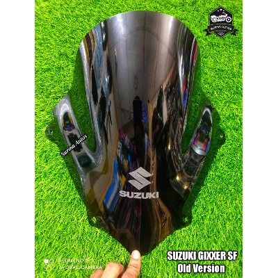 Picture of Motorcycle Windshield Windscreen Visor Compatible for Gixxer SF Old Model