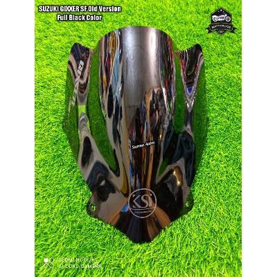 Picture of Motorcycle Windshield Windscreen Visor Compatible for Gixxer SF Old Model New Design