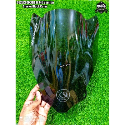Picture of Motorcycle Windshield Windscreen Visor Compatible for Gixxer SF Old Model New Design