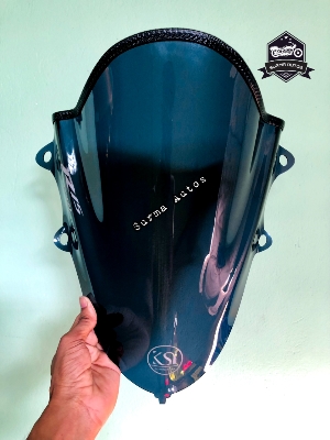 Picture of Motorcycle Windshield Windscreen Visor Compatible for YAMAHA R15 V3 Corsa