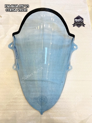 Picture of Motorcycle Windshield Windscreen Visor Compatible for YAMAHA R15 V3 Corsa